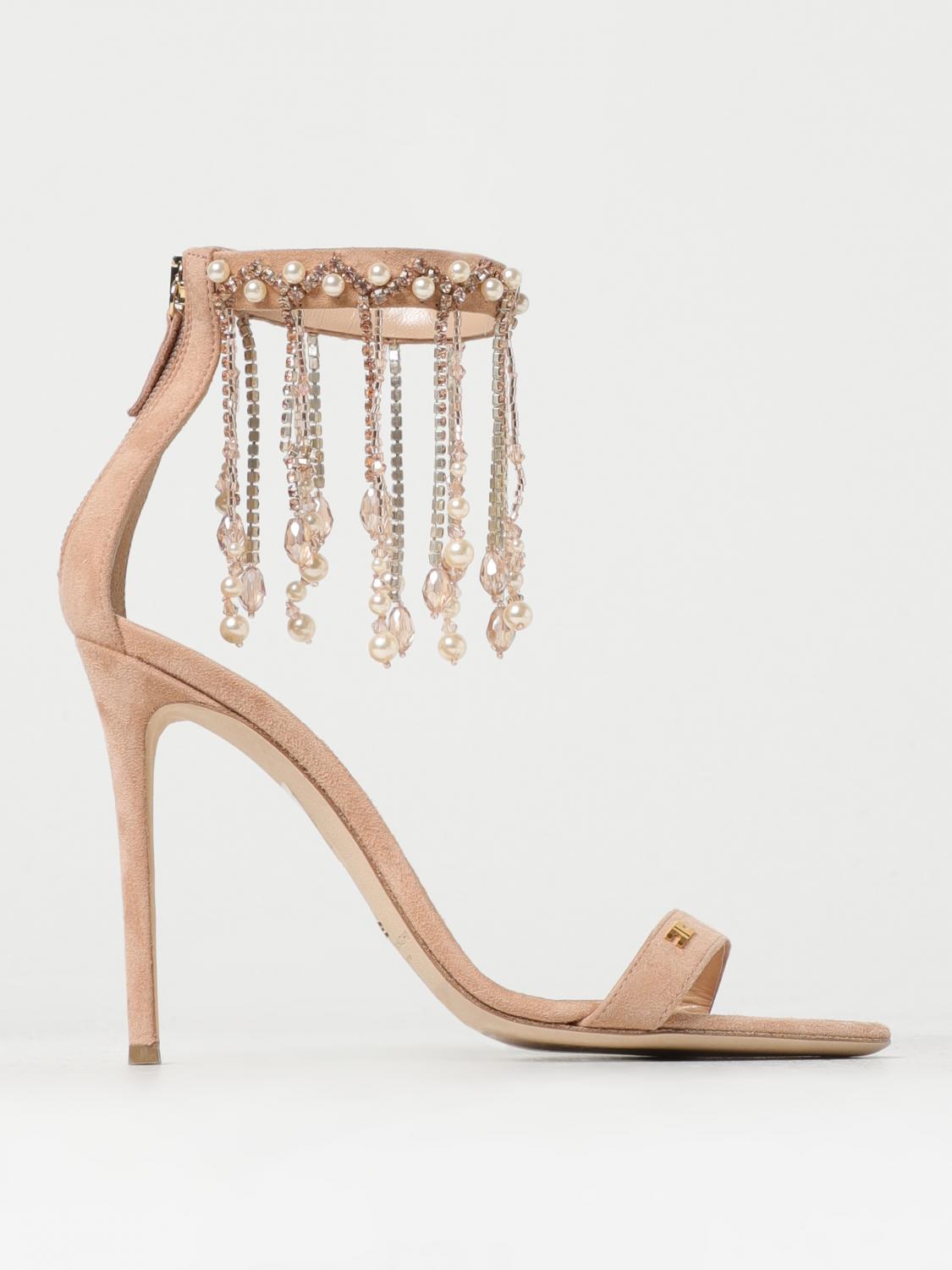 Elisabetta Franchi Heeled Sandals ELISABETTA FRANCHI Woman colour Blush Pink