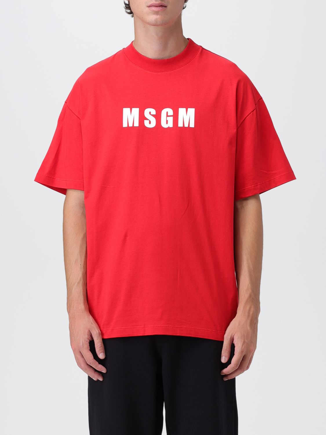 Msgm T-Shirt MSGM Men colour Red