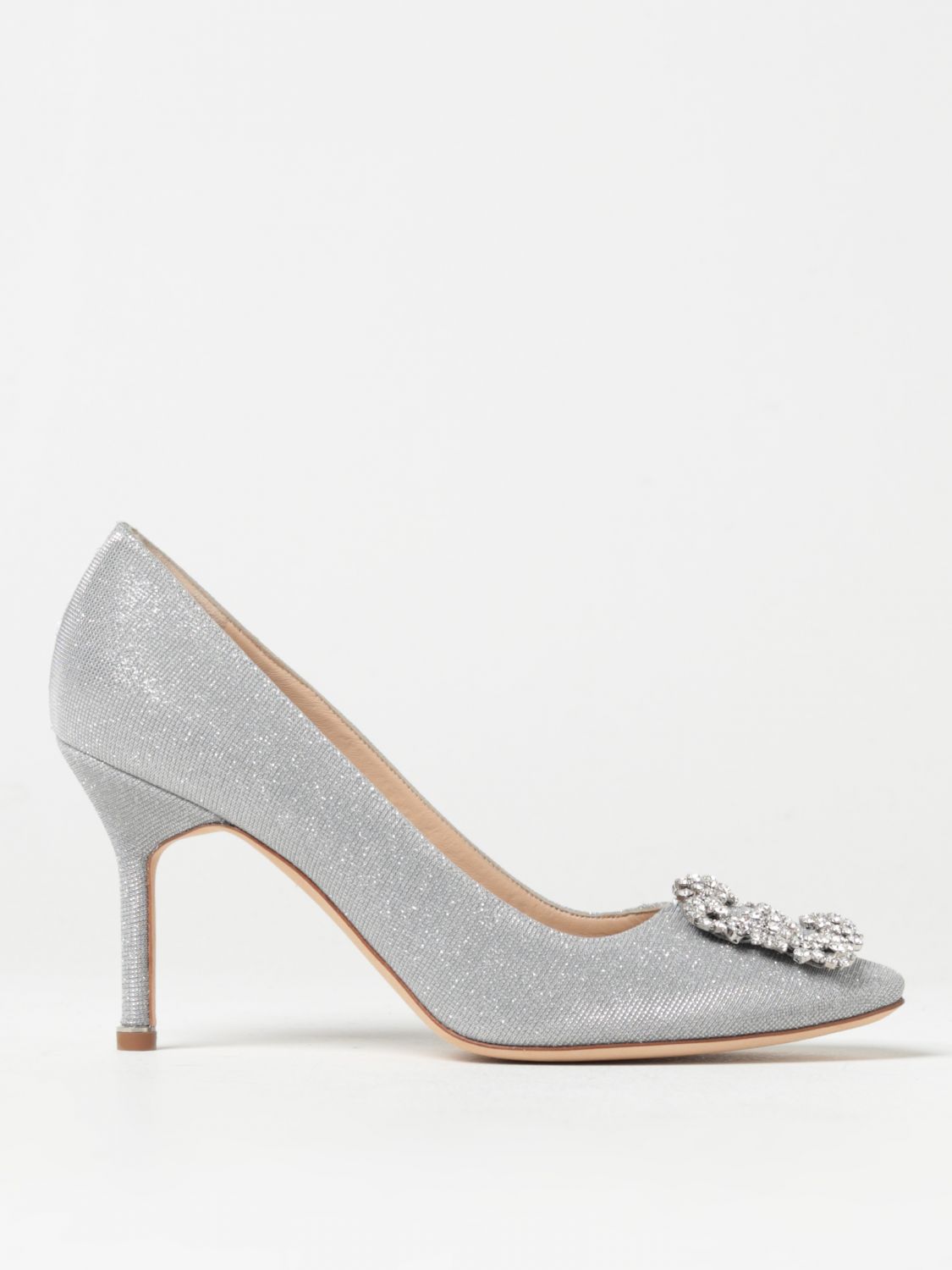 Manolo Blahnik Court Shoes MANOLO BLAHNIK Woman colour Grey