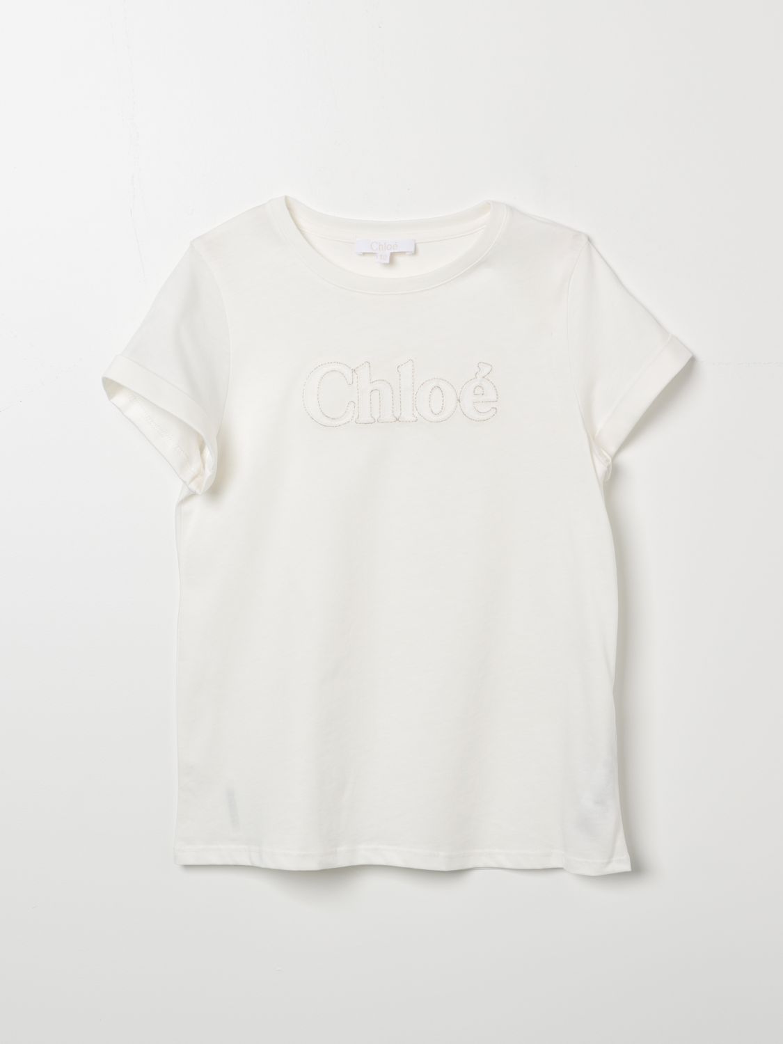 Chloé T-Shirt CHLOÉ Kids colour White