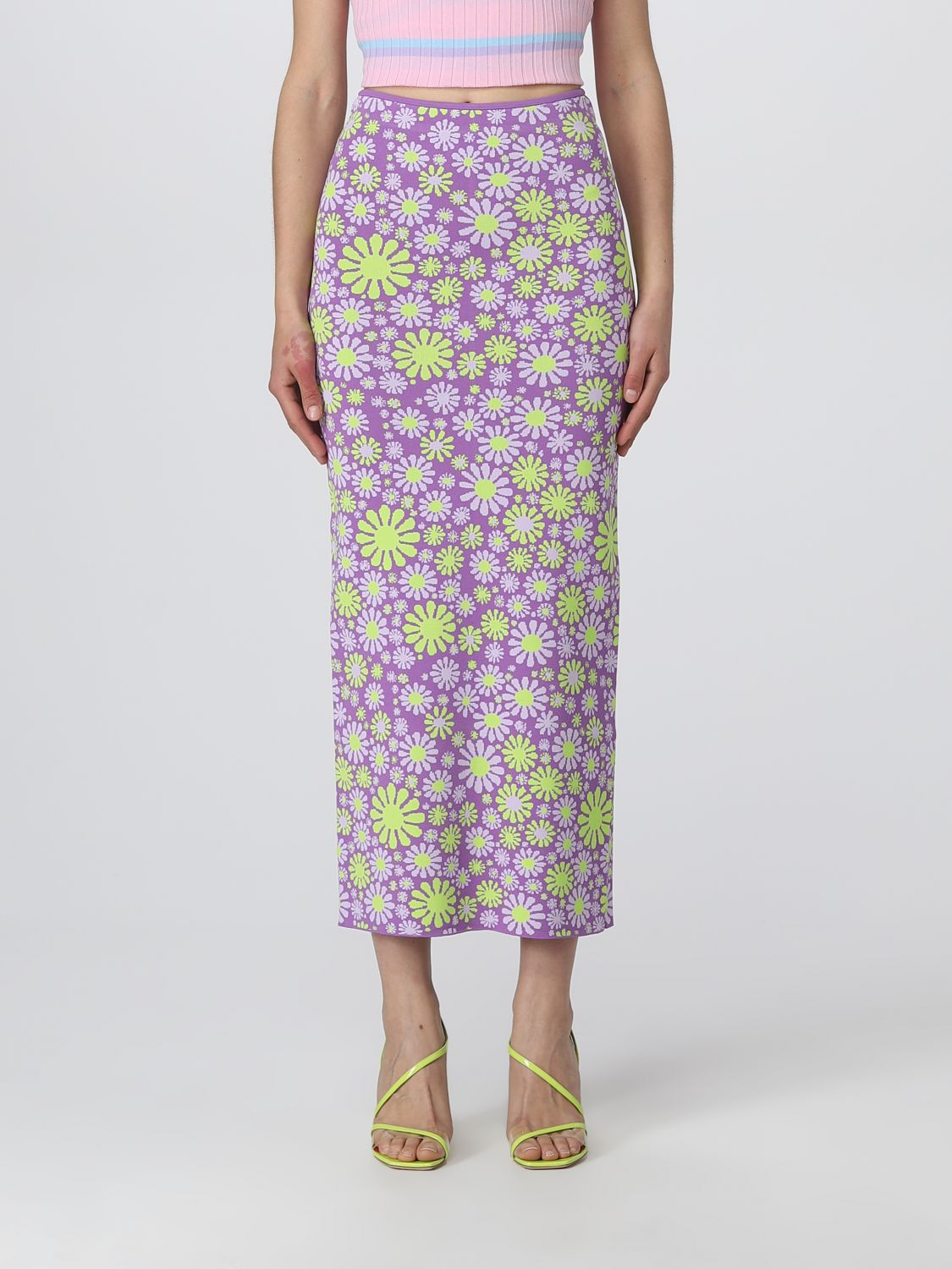 Sportmax Skirt SPORTMAX Woman colour Violet