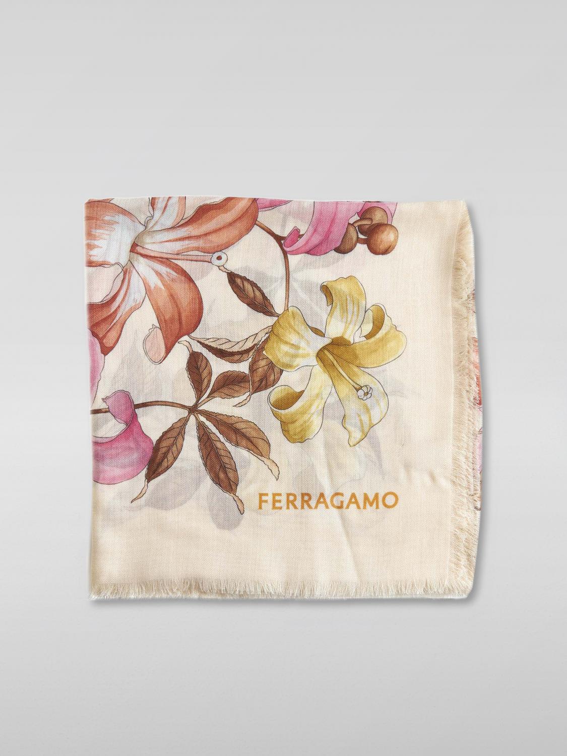 Ferragamo Neckerchief FERRAGAMO Woman colour Ivory