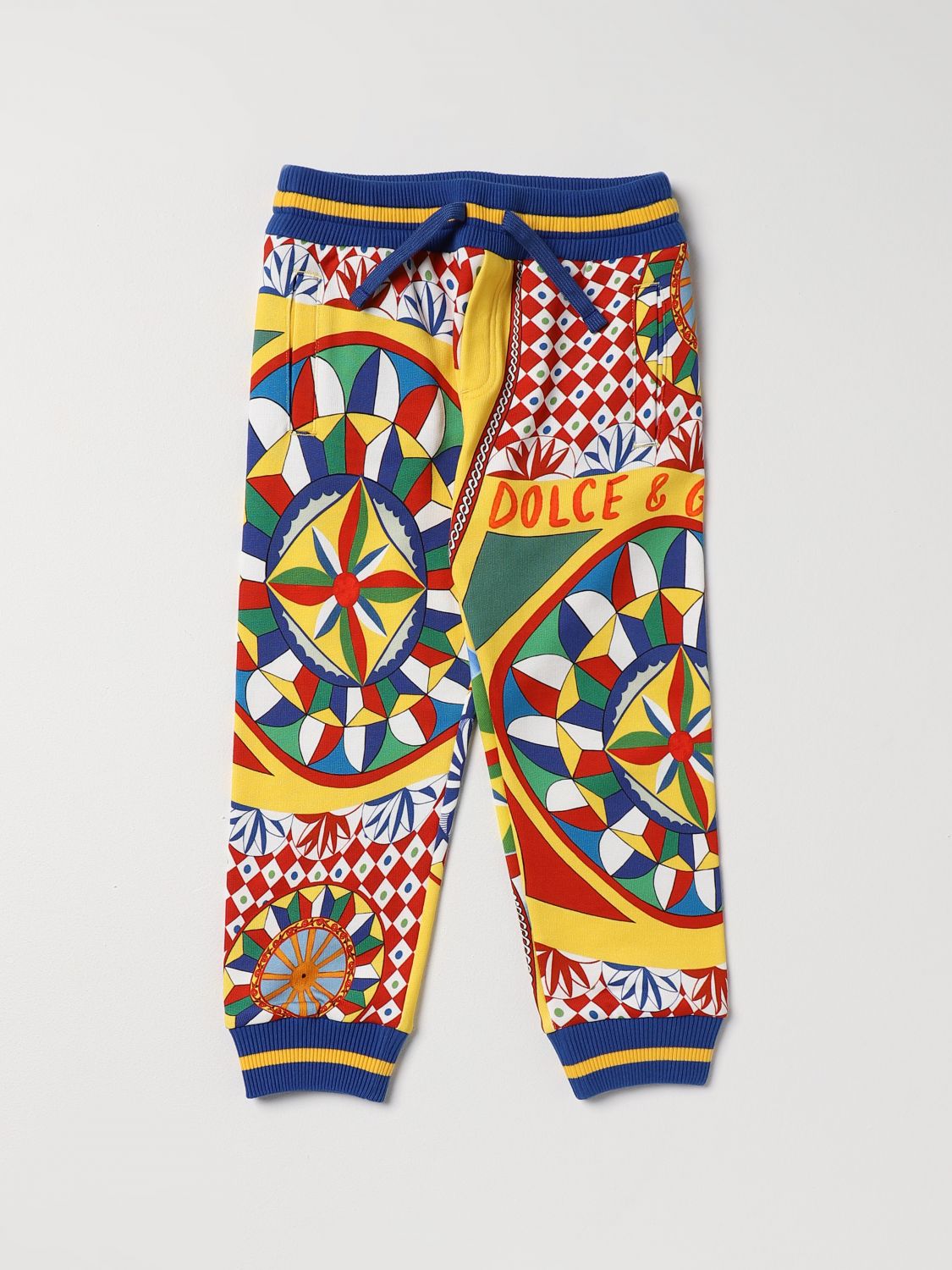 Dolce & Gabbana Trousers DOLCE & GABBANA Kids colour Multicolor