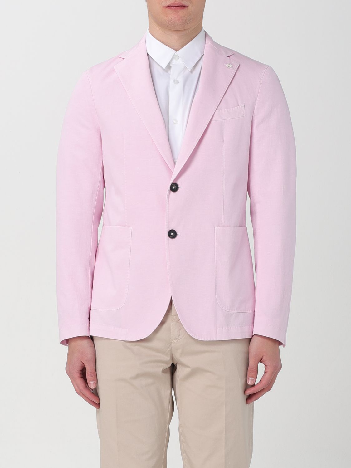 Manuel Ritz Blazer MANUEL RITZ Men colour Pink