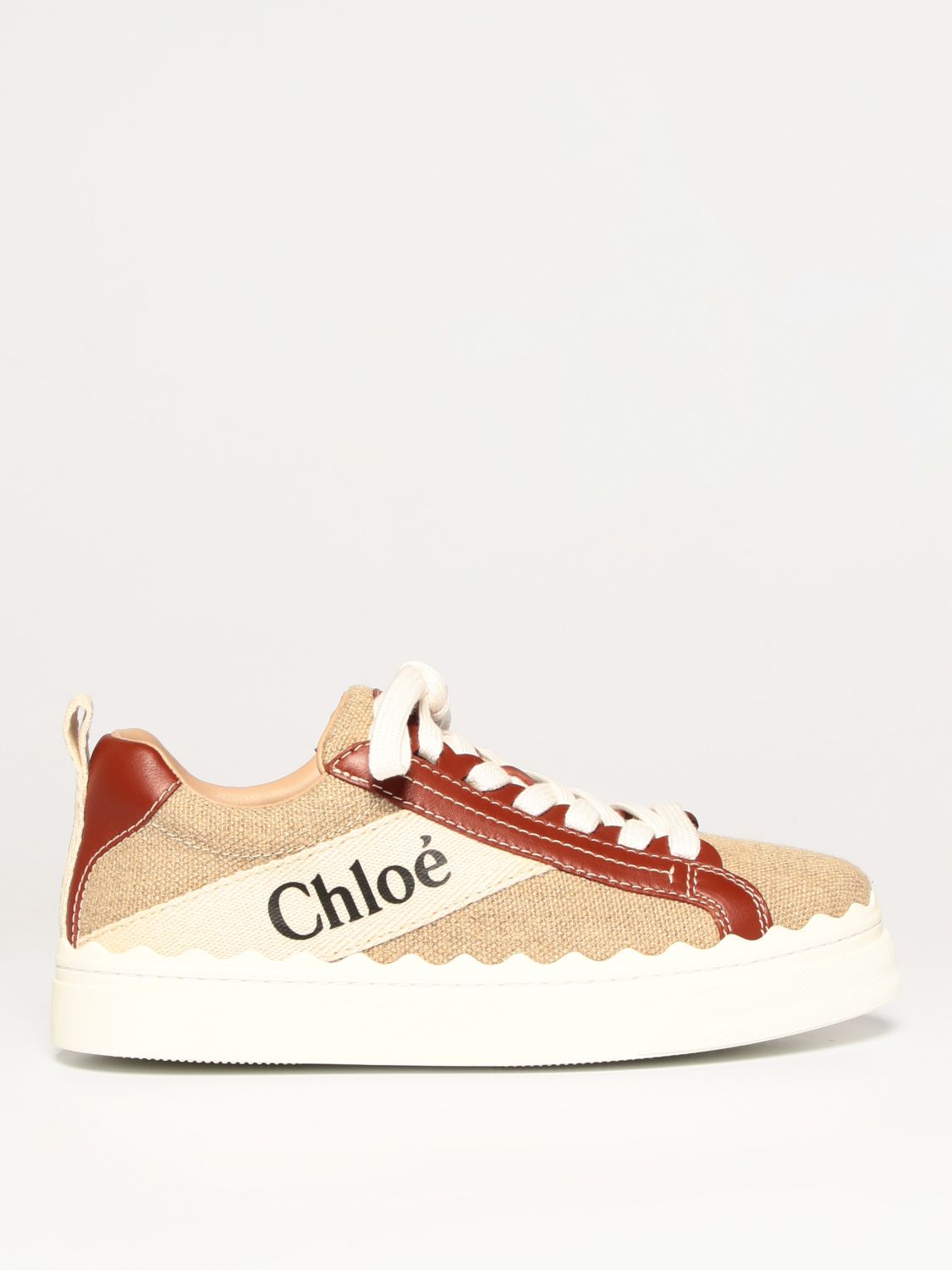 Chloé Sneakers CHLOÉ Woman colour Beige