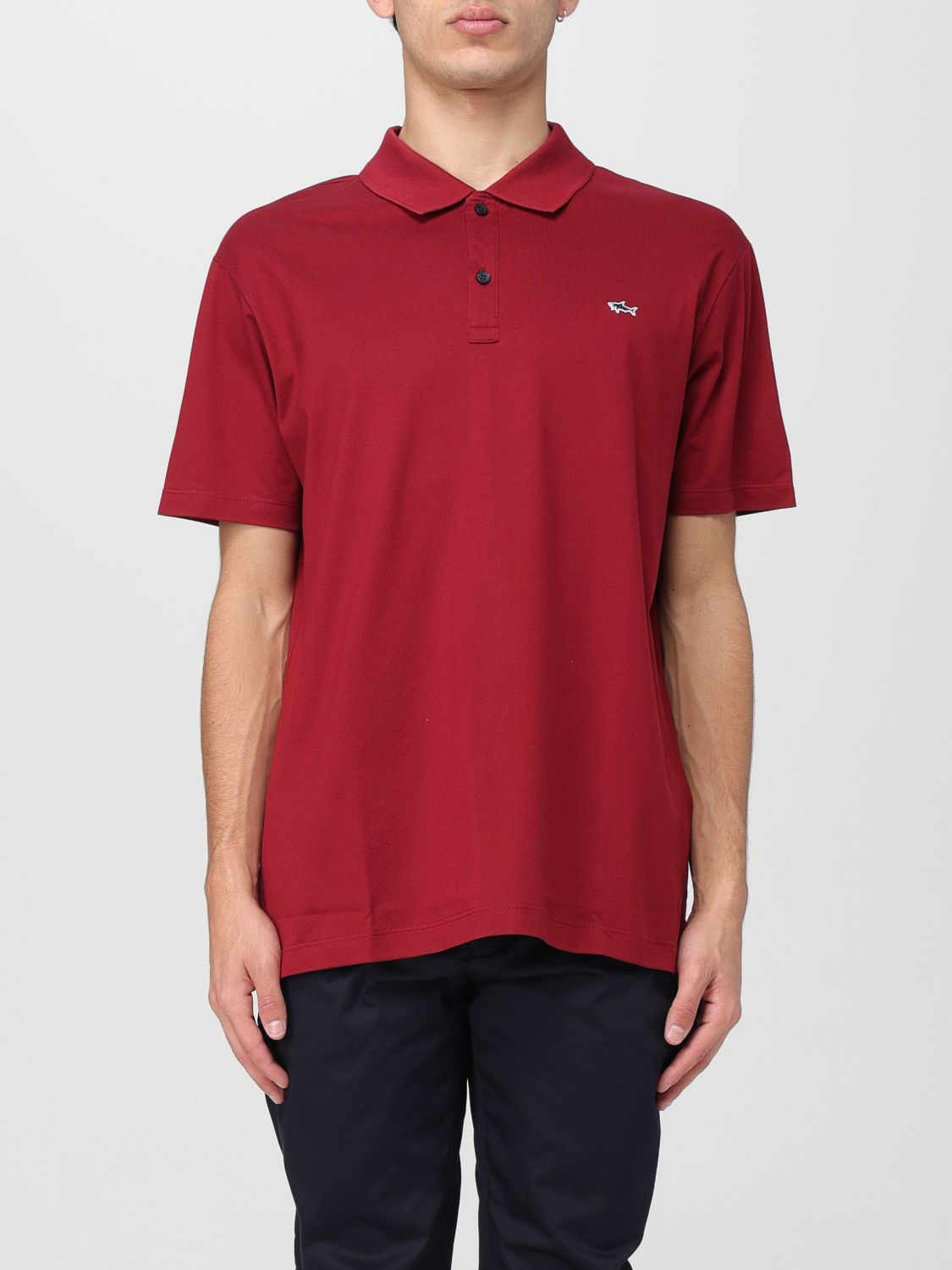 Paul & Shark Polo Shirt PAUL & SHARK Men colour Burgundy