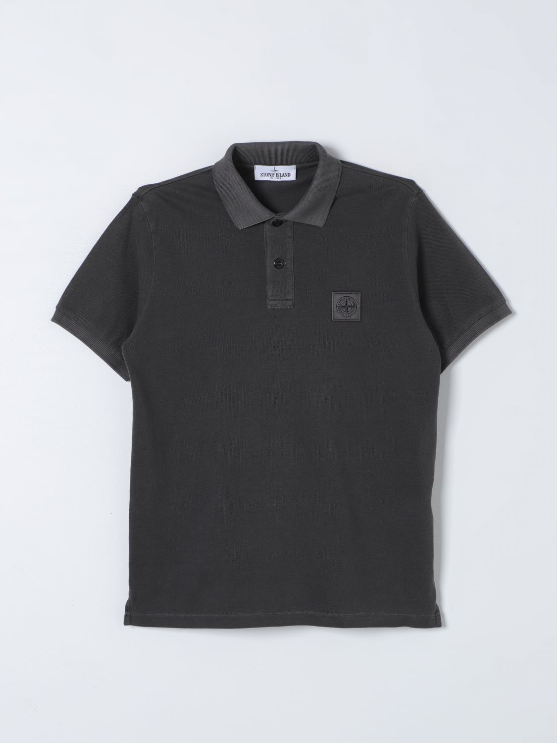 Stone Island Junior Polo Shirt STONE ISLAND JUNIOR Kids colour Grey