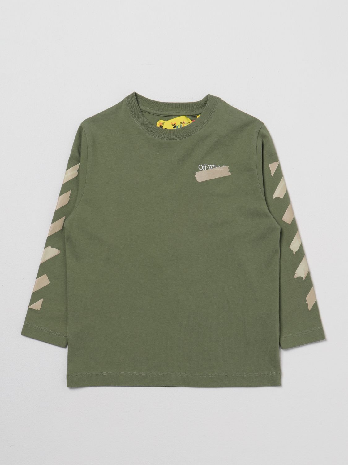 OFF-WHITE T-Shirt OFF-WHITE Kids colour Military