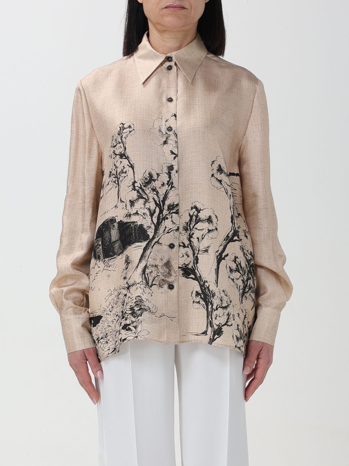 Alberta Ferretti Shirt ALBERTA FERRETTI Woman colour Beige