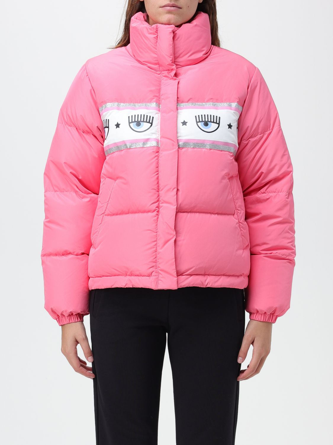 CHIARA FERRAGNI Jacket CHIARA FERRAGNI Woman colour Pink