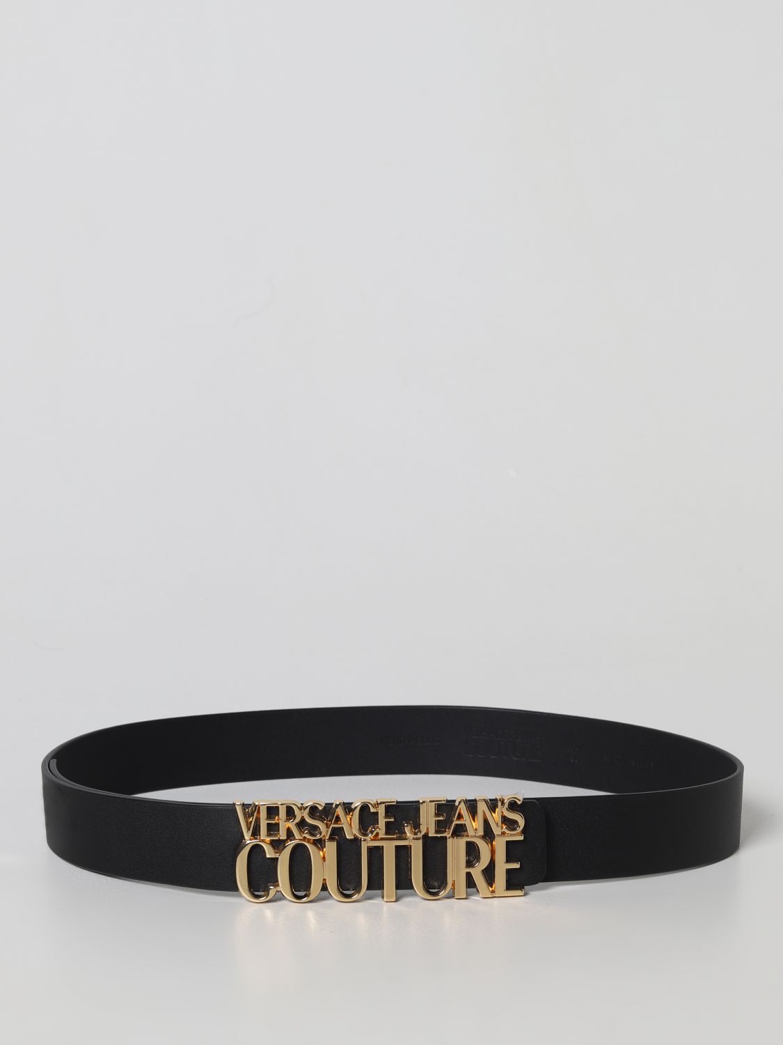 Versace Jeans Couture Belt VERSACE JEANS COUTURE Woman colour Black