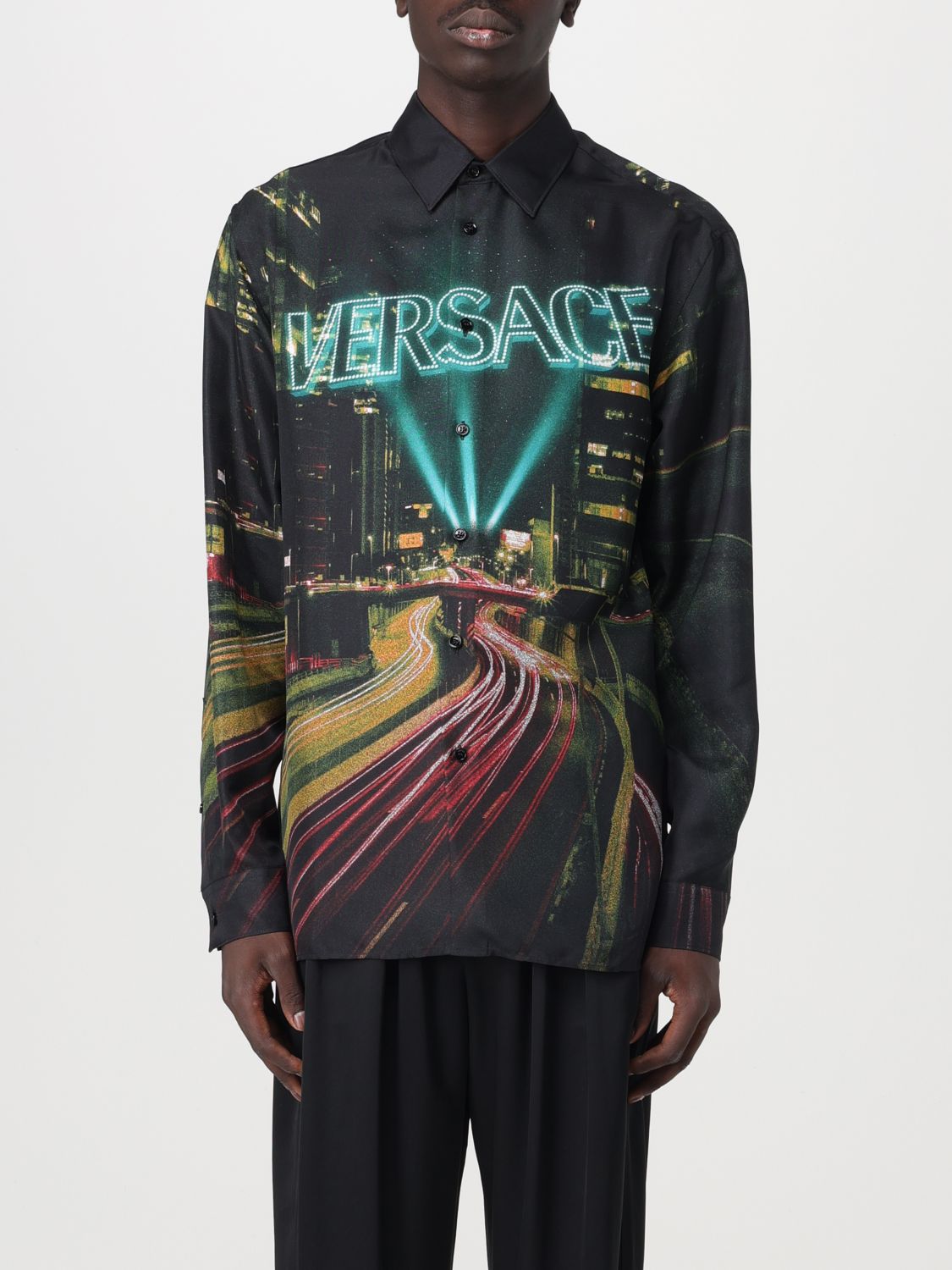 Versace Shirt VERSACE Men colour Multicolor