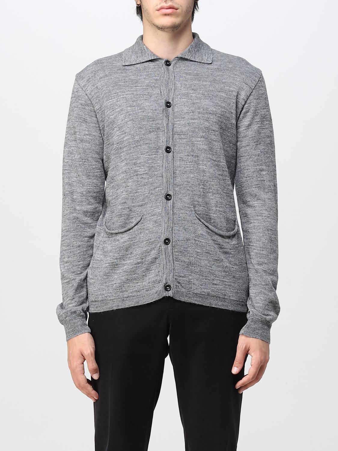 Daniele Alessandrini Cardigan DANIELE ALESSANDRINI Men colour Grey