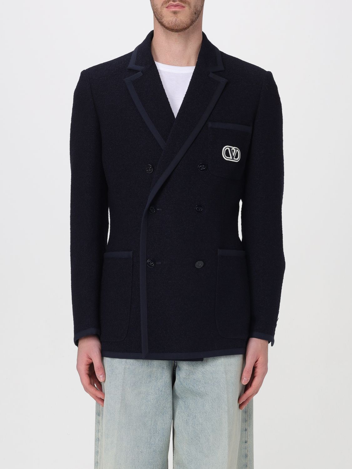 Valentino Blazer VALENTINO Men colour Blue