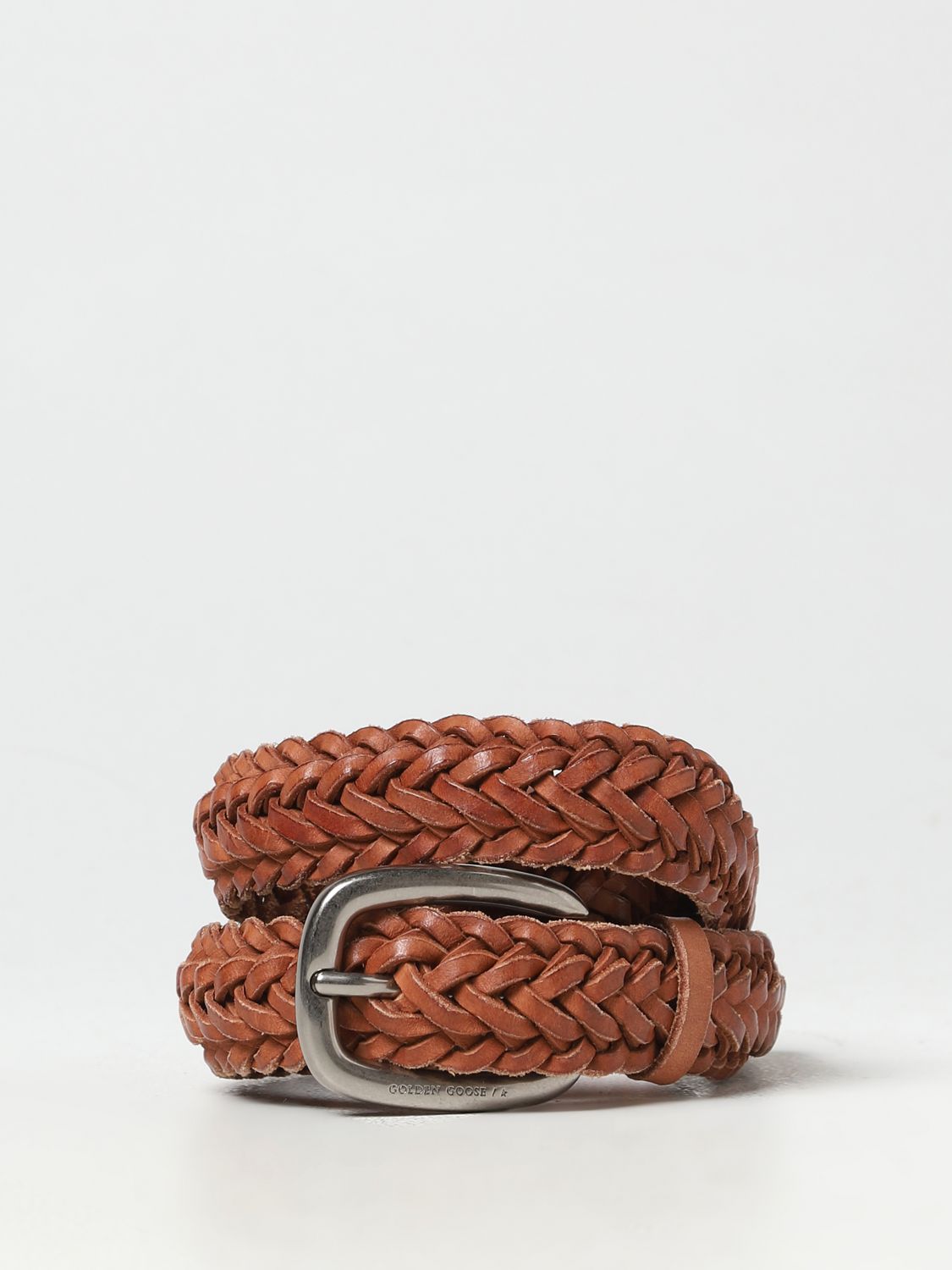 Golden Goose Belt GOLDEN GOOSE Men colour Tobacco