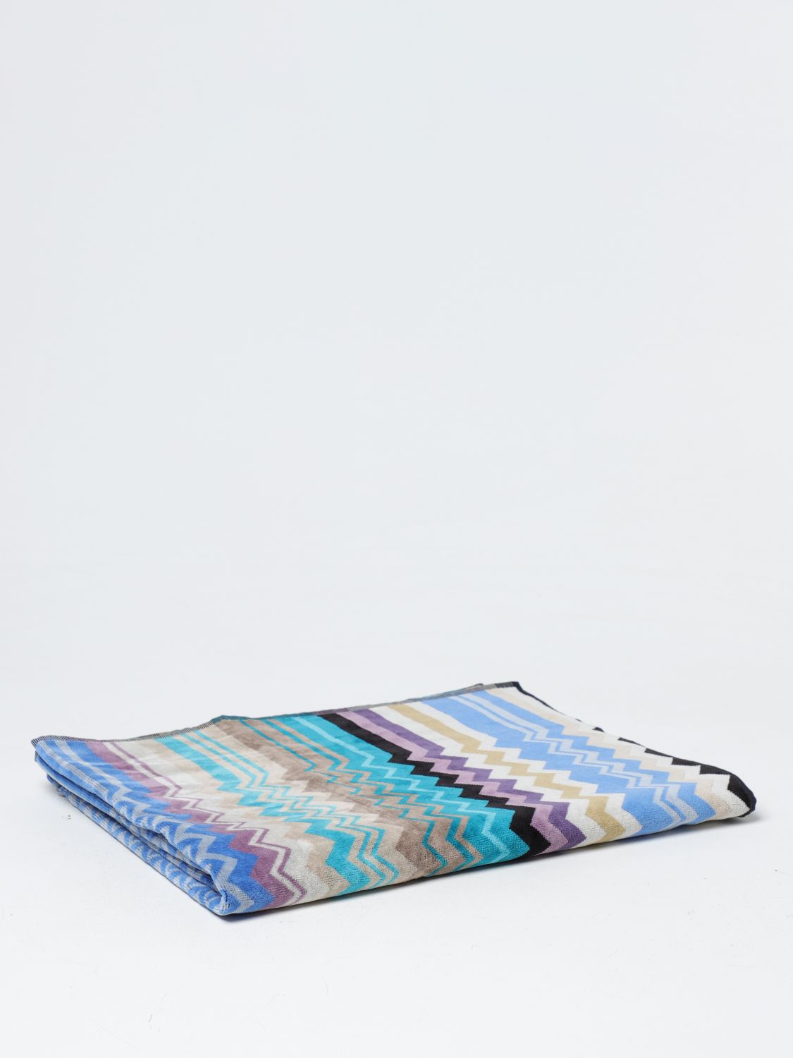 Missoni Home Bath And Beach Towels MISSONI HOME Lifestyle colour Blue