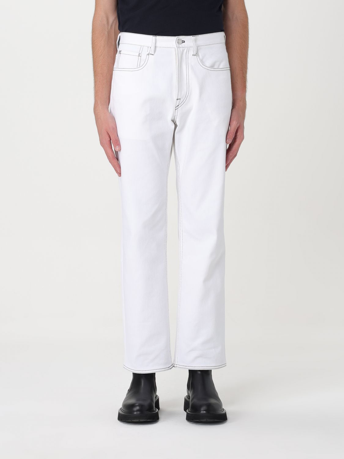 Ps Paul Smith Trousers PS PAUL SMITH Men colour White