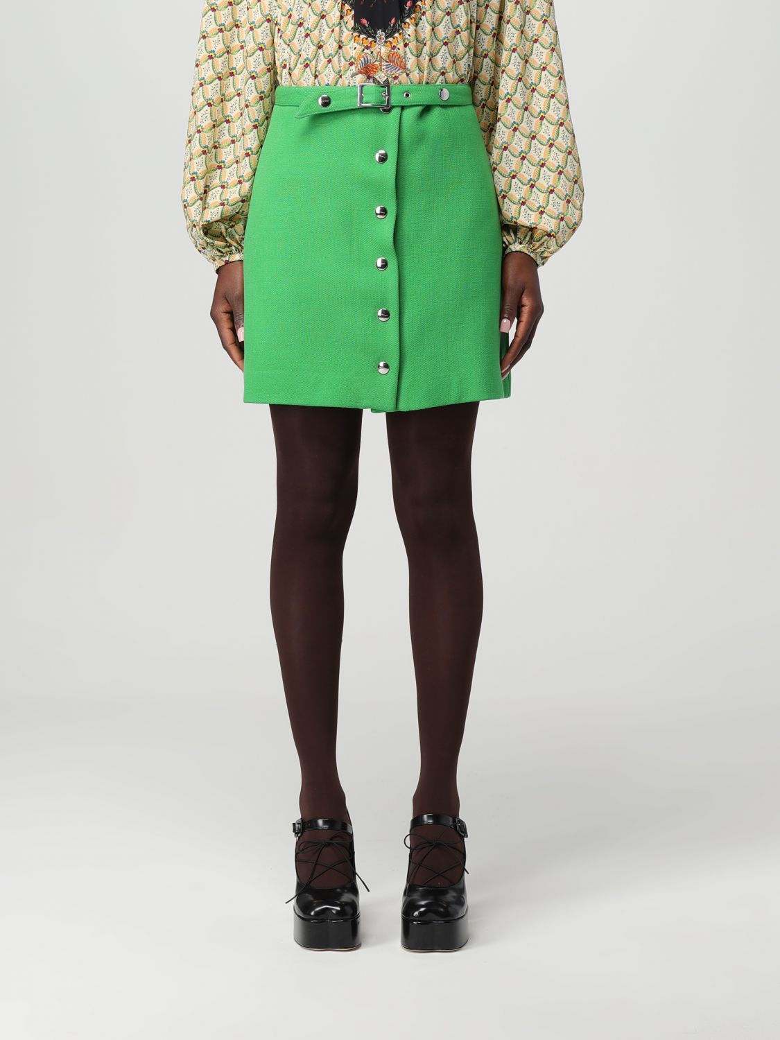 Etro Skirt ETRO Woman colour Green