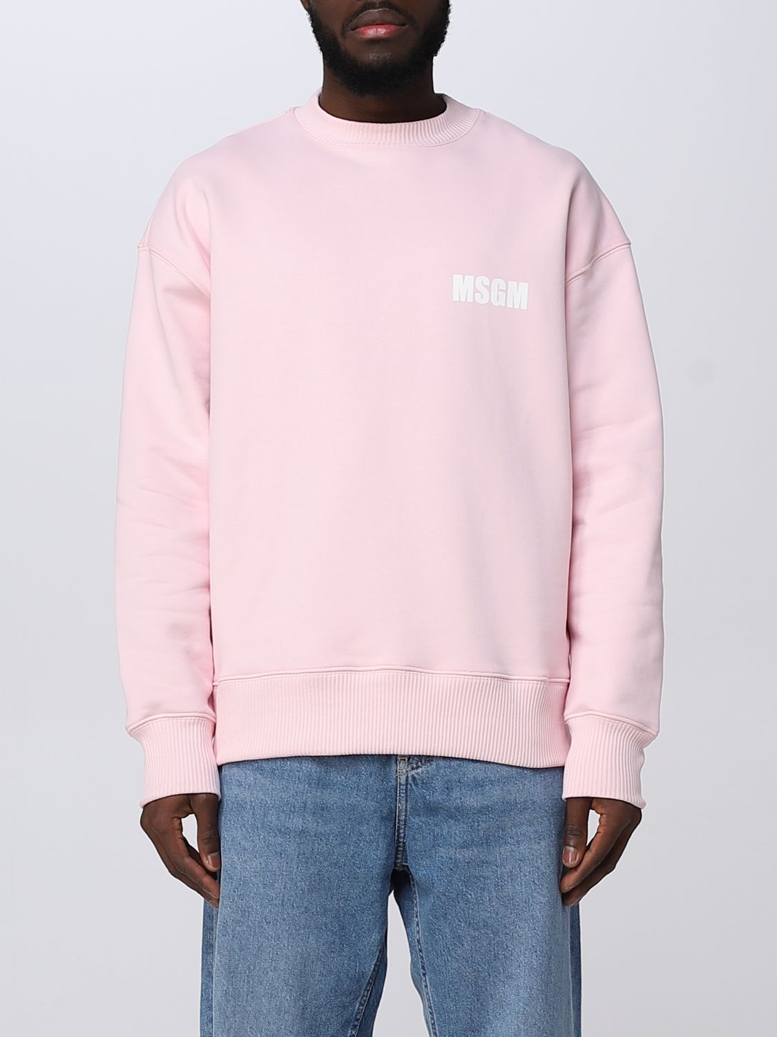 Msgm Sweatshirt MSGM Men colour Pink