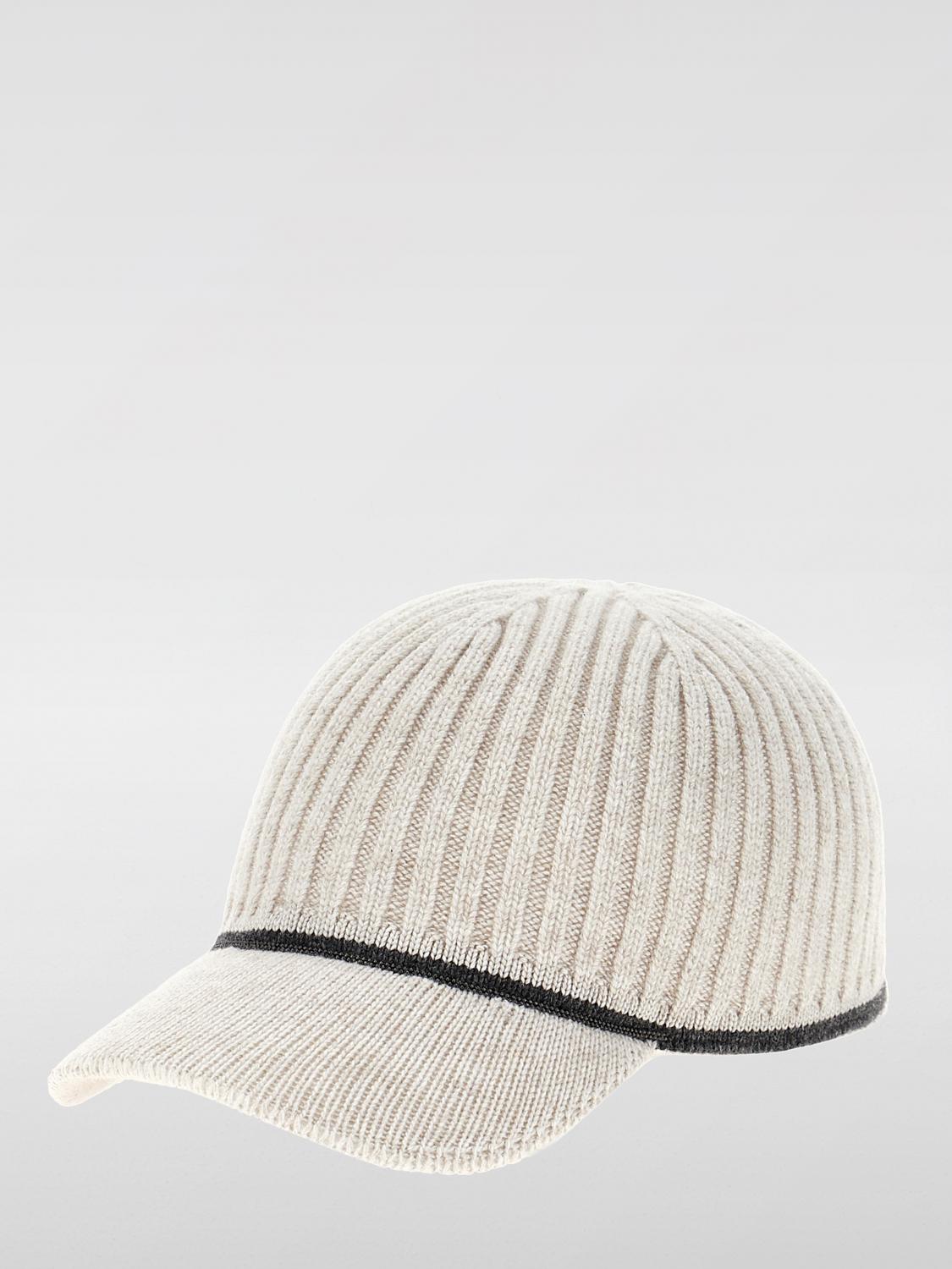 Brunello Cucinelli Hat BRUNELLO CUCINELLI Woman color Grey