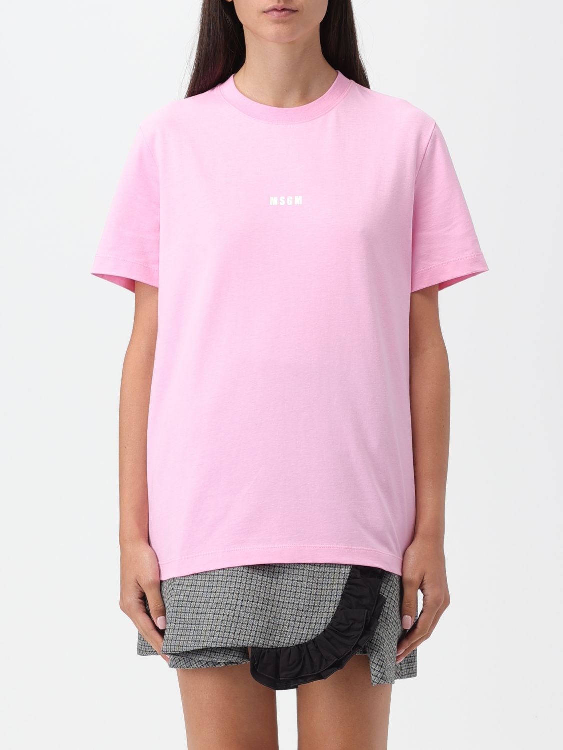 Msgm T-Shirt MSGM Woman colour Pink