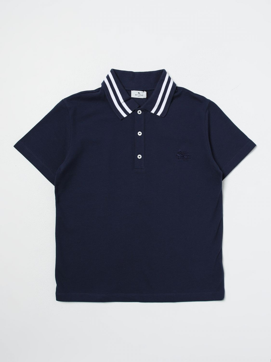 Etro Polo Shirt ETRO Kids color Blue