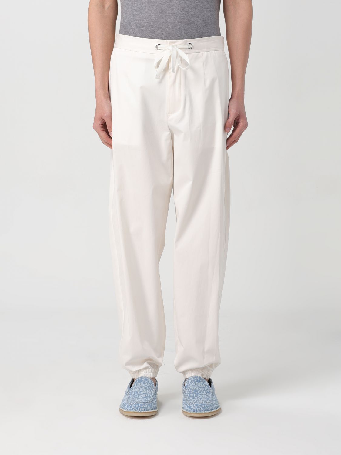 Dolce & Gabbana Trousers DOLCE & GABBANA Men colour White