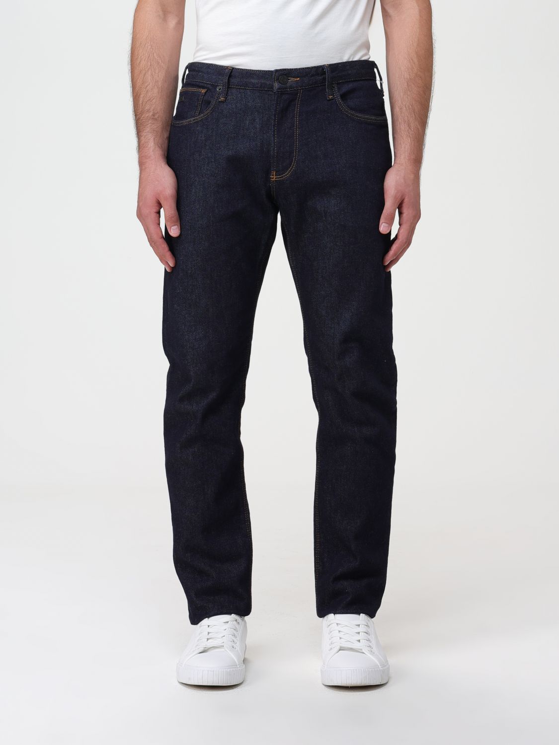 Emporio Armani Jeans EMPORIO ARMANI Men colour Denim