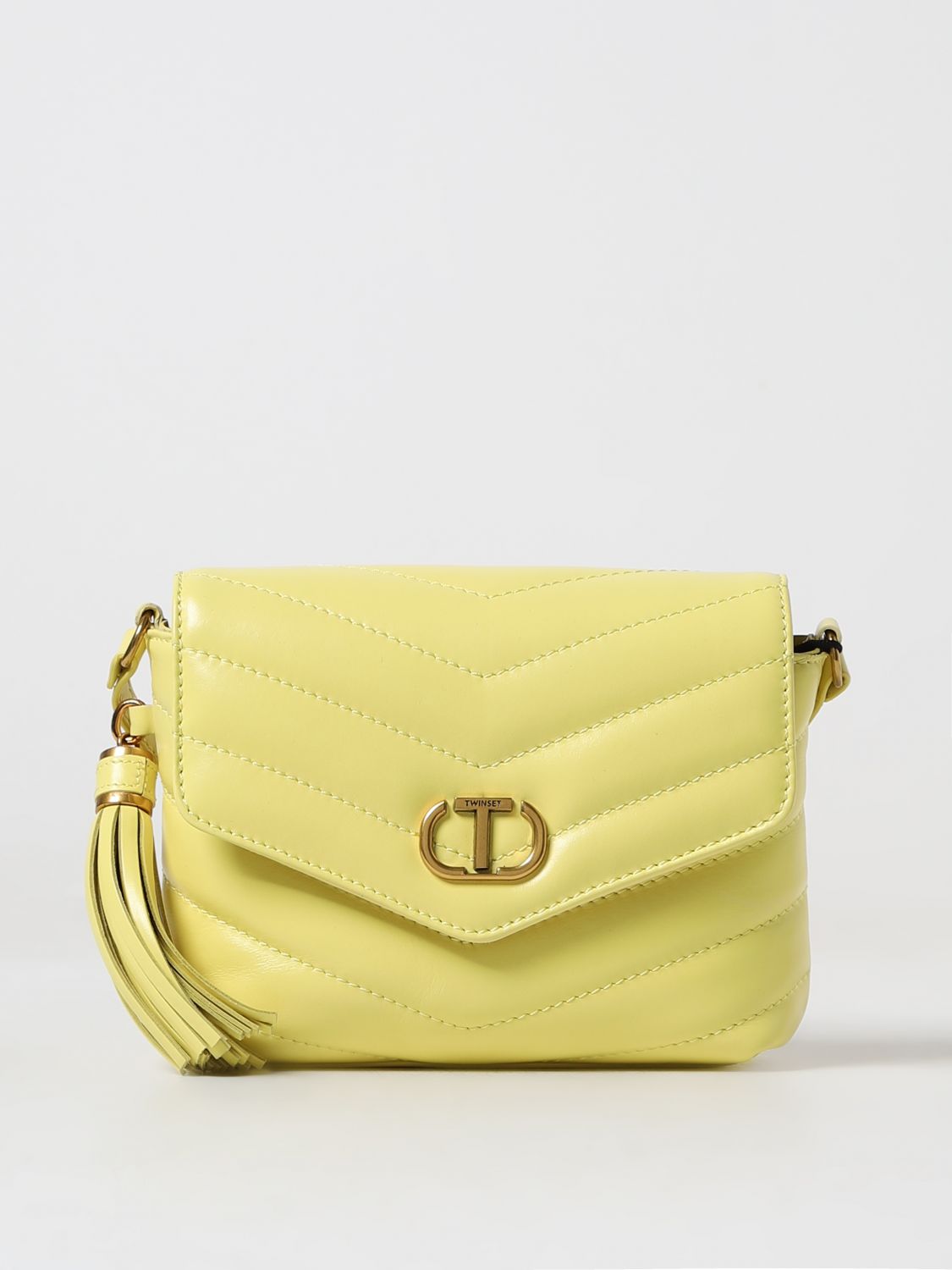 Twinset Mini Bag TWINSET Woman colour Lemon