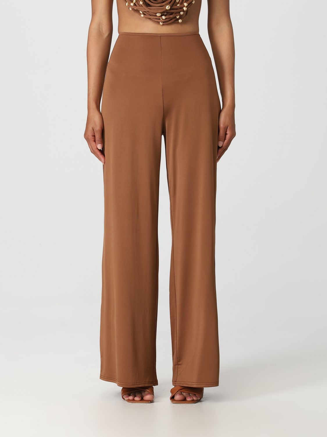 Cult Gaia Trousers CULT GAIA Woman colour Natural