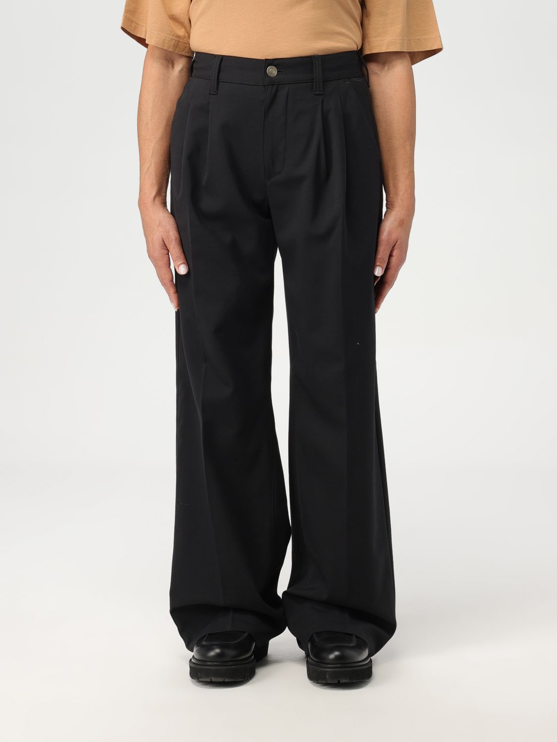 Philippe Model Trousers PHILIPPE MODEL Woman colour Black