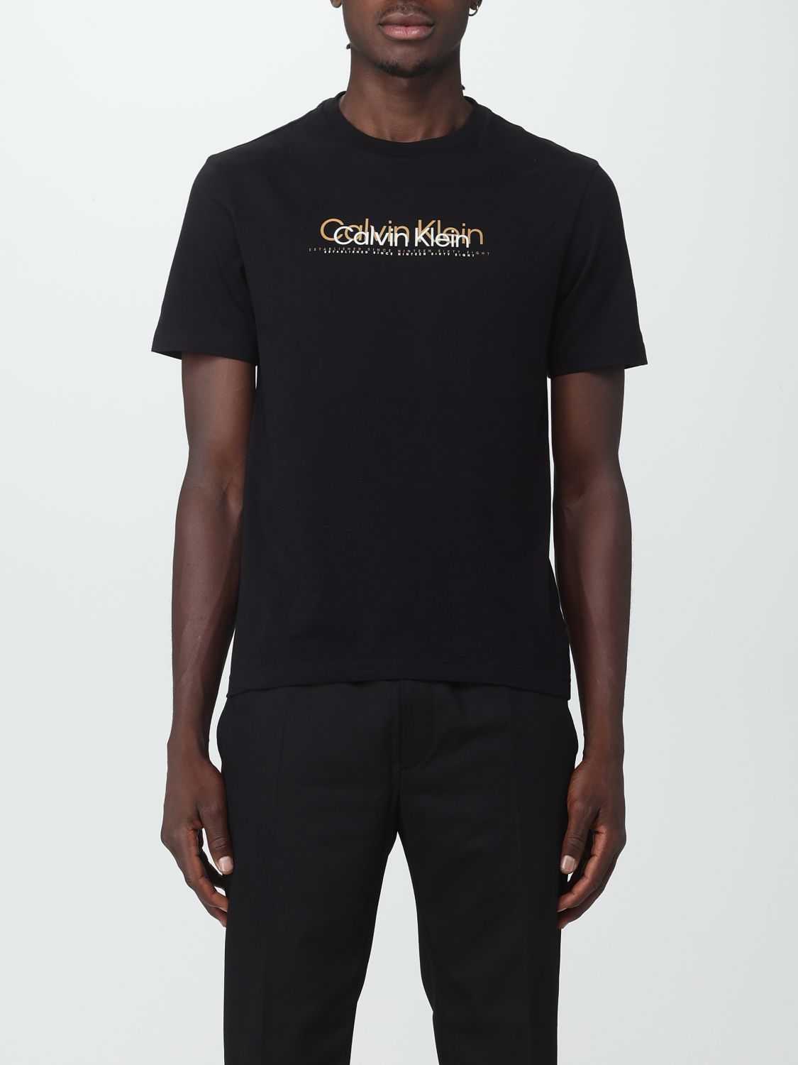 Calvin Klein T-Shirt CALVIN KLEIN Men colour Black