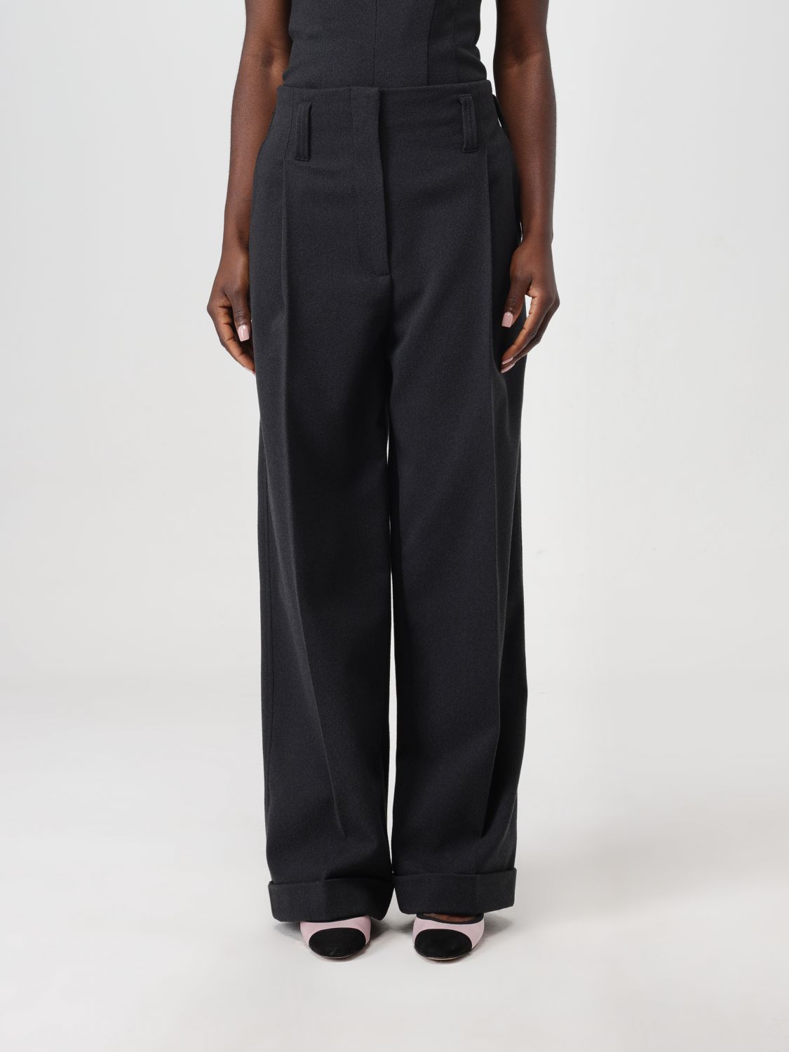 Philosophy Di Lorenzo Serafini Trousers PHILOSOPHY DI LORENZO SERAFINI Woman colour Grey