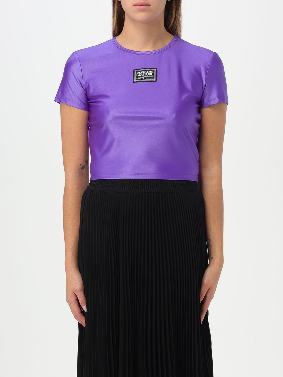 Versace Jeans Couture T-Shirt VERSACE JEANS COUTURE Woman colour Violet