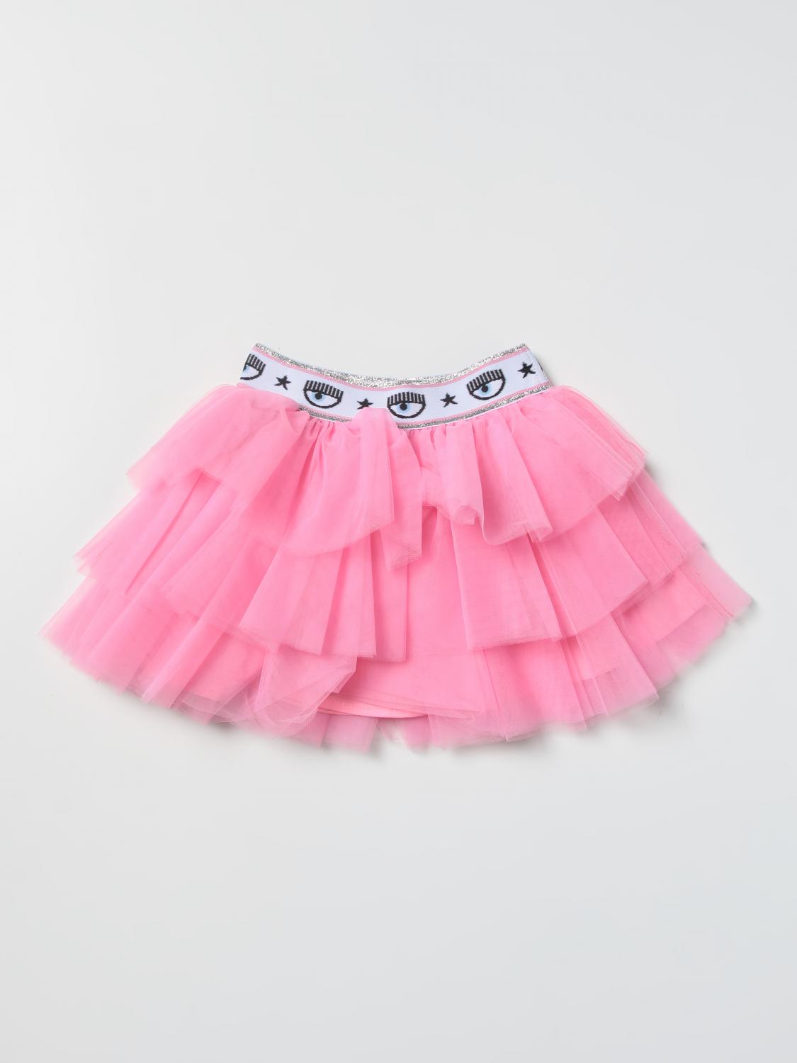 CHIARA FERRAGNI Skirt CHIARA FERRAGNI Kids colour Pink