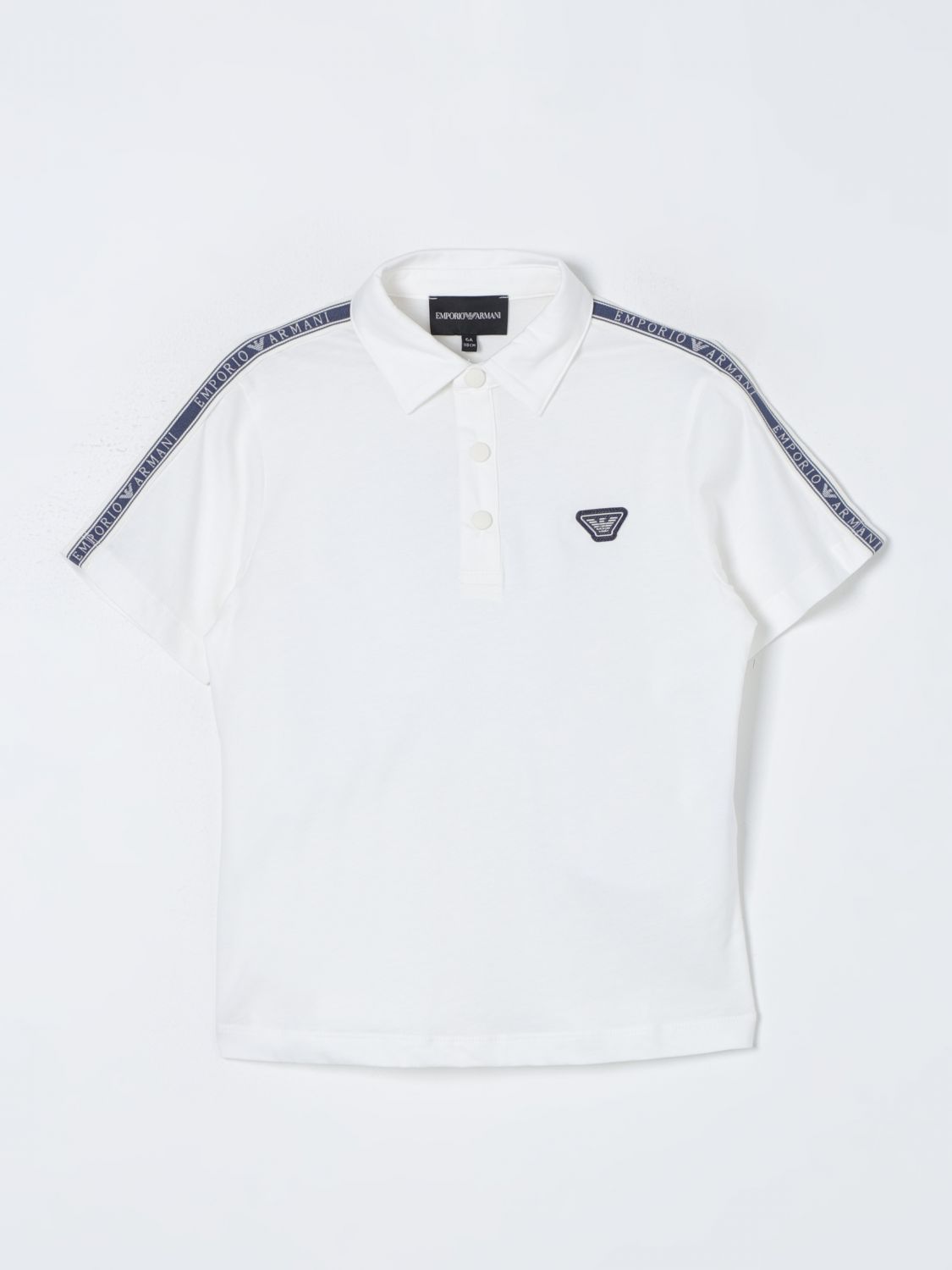 Emporio Armani Kids Polo Shirt EMPORIO ARMANI KIDS Kids colour White