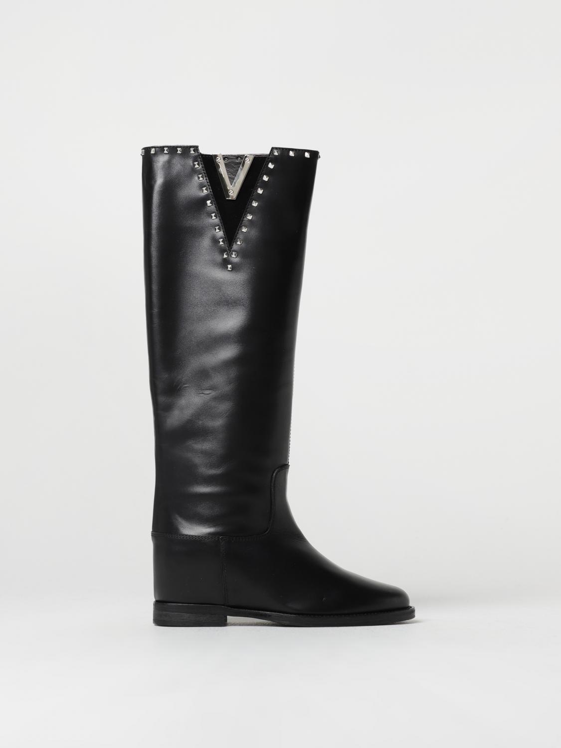 Via Roma 15 Boots VIA ROMA 15 Woman colour Black