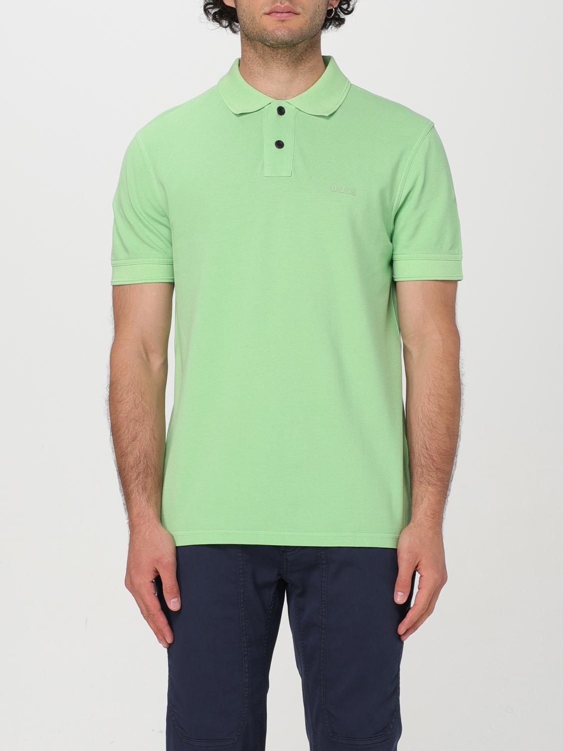 BOSS Polo Shirt BOSS Men color Green