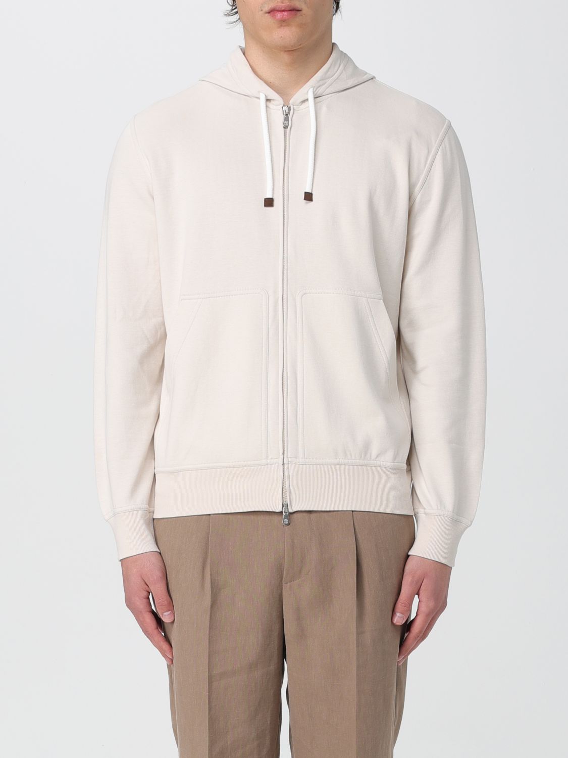 Brunello Cucinelli Sweatshirt BRUNELLO CUCINELLI Men colour Beige