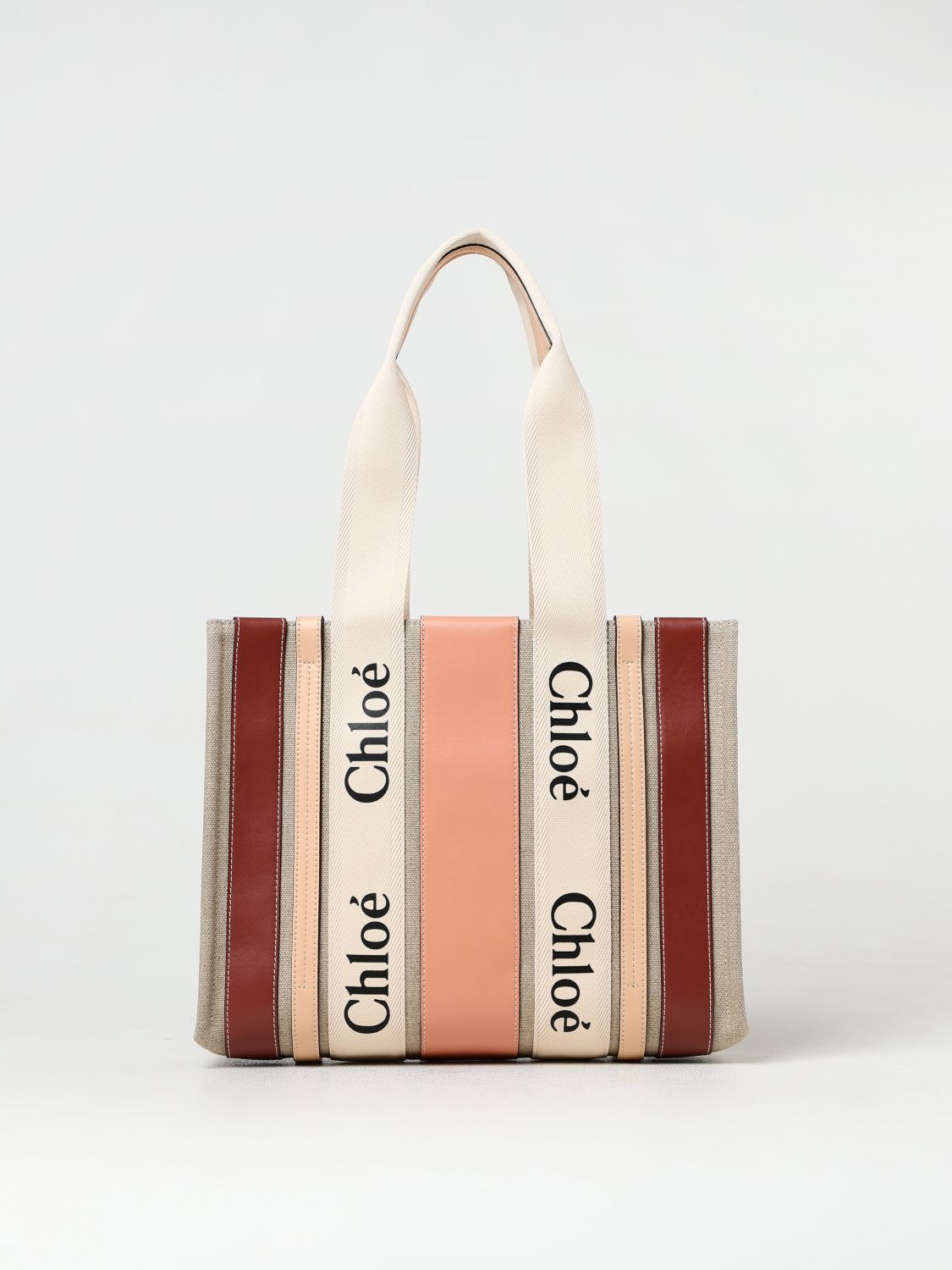 Chloé Tote Bags CHLOÉ Woman color Clay Color