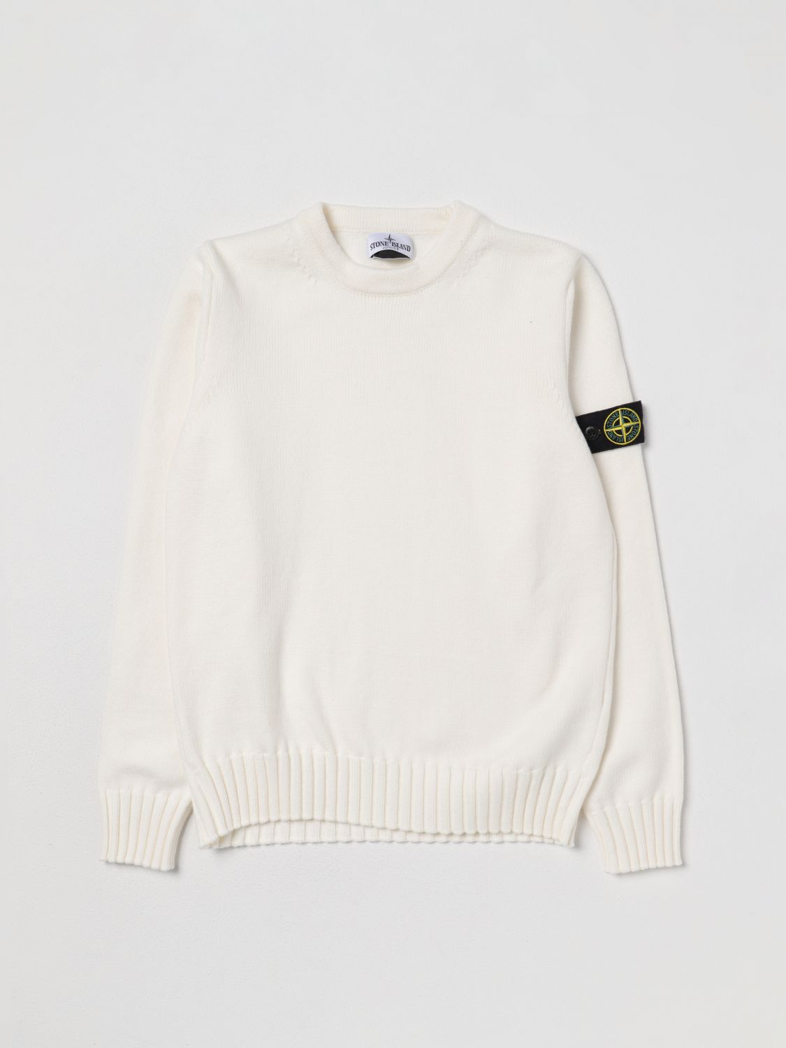 Stone Island Junior Jumper STONE ISLAND JUNIOR Kids colour White