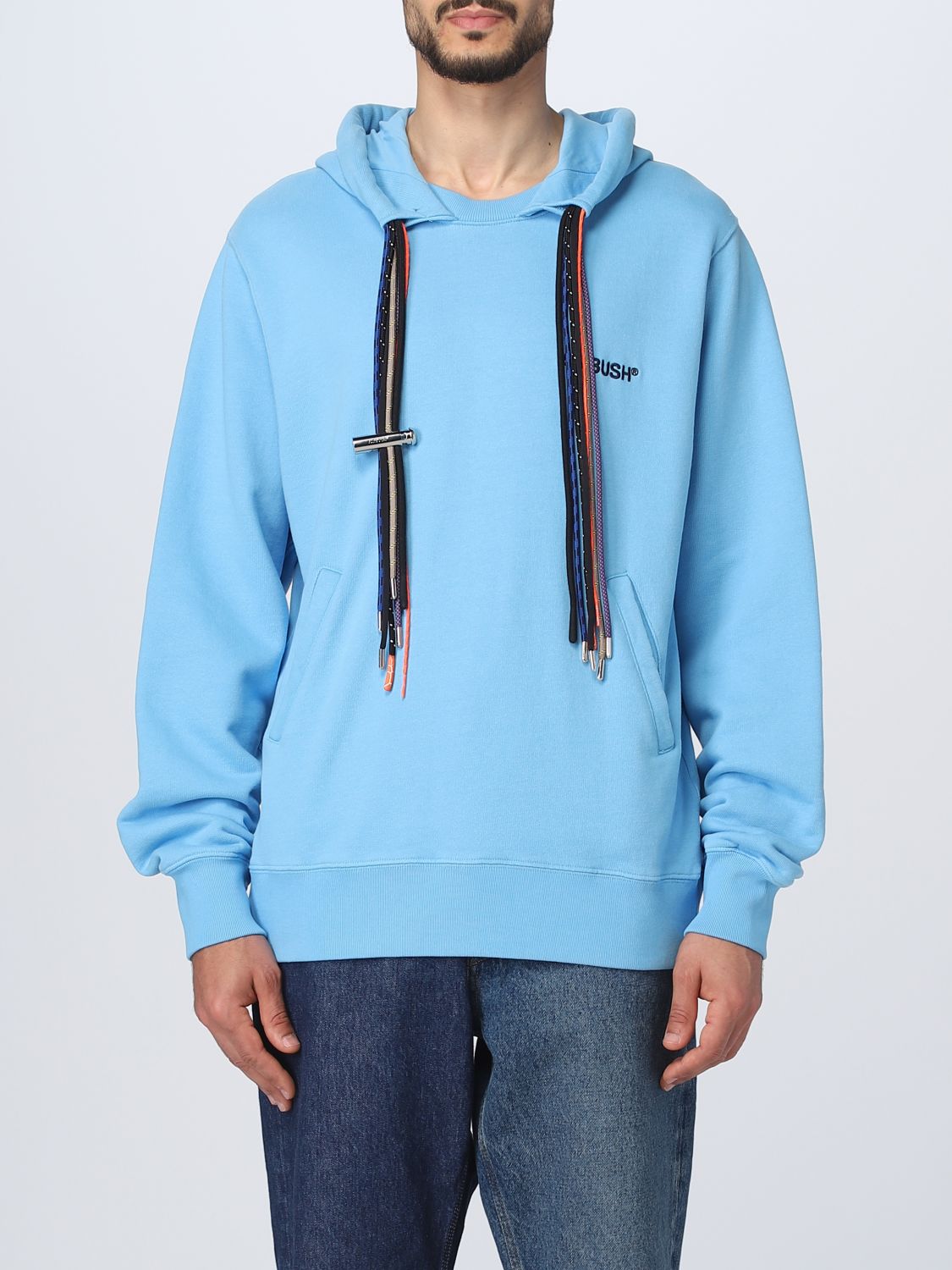 AMBUSH Sweatshirt AMBUSH Men colour Gnawed Blue