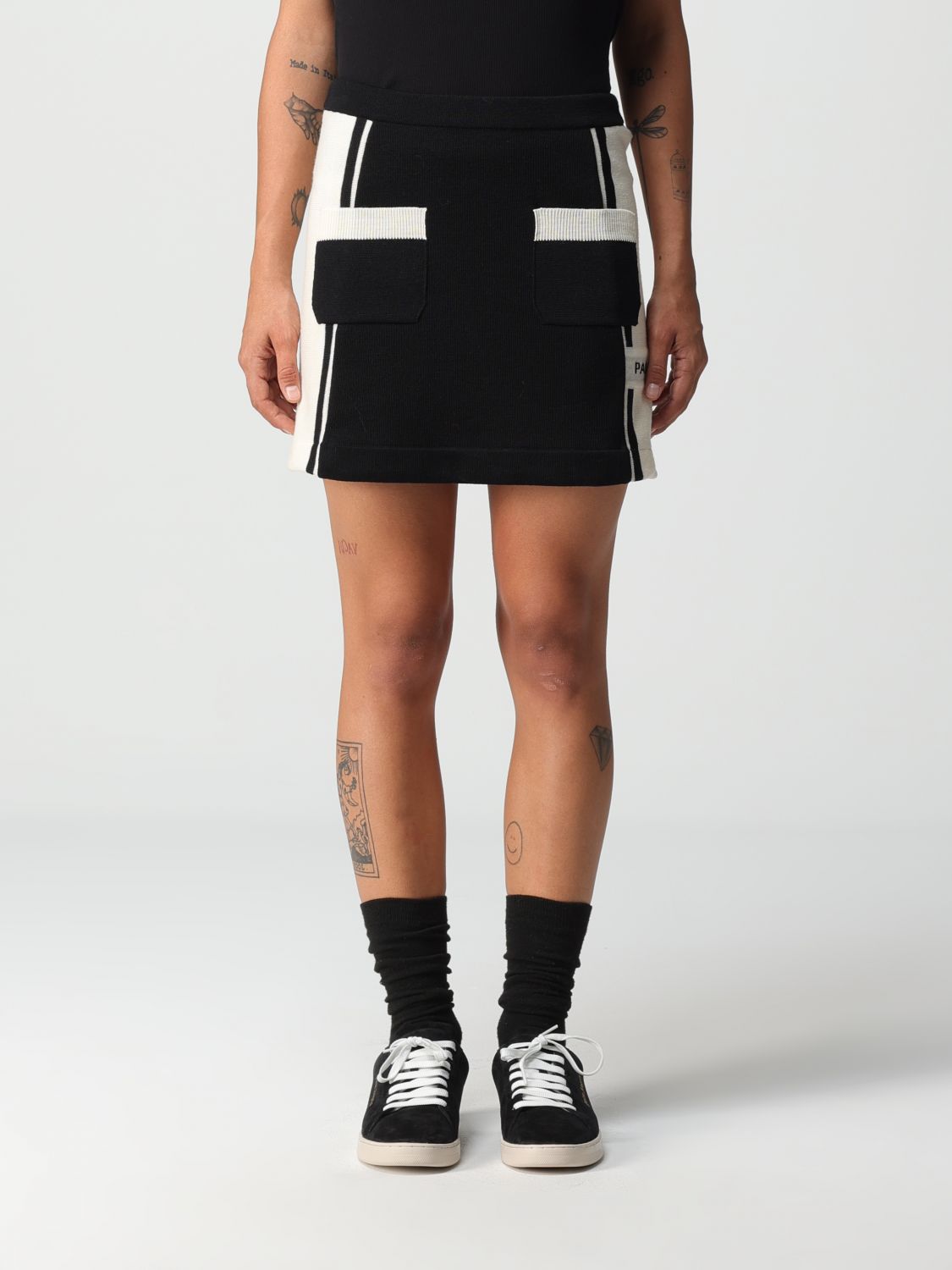 PALM ANGELS Skirt PALM ANGELS Woman colour Black