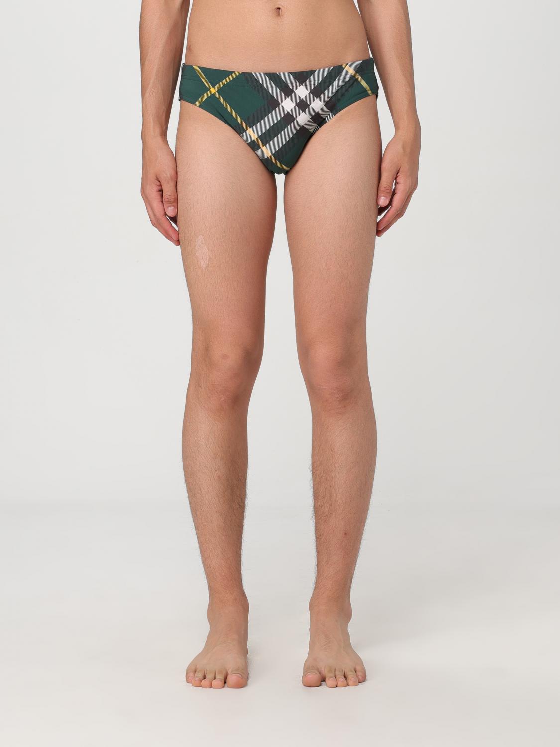 Burberry Swimsuit BURBERRY Men color Green