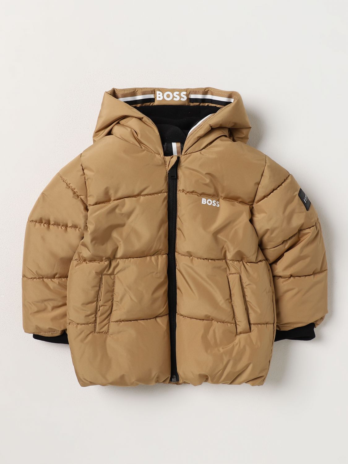 Boss Kidswear Jacket BOSS KIDSWEAR Kids colour Beige