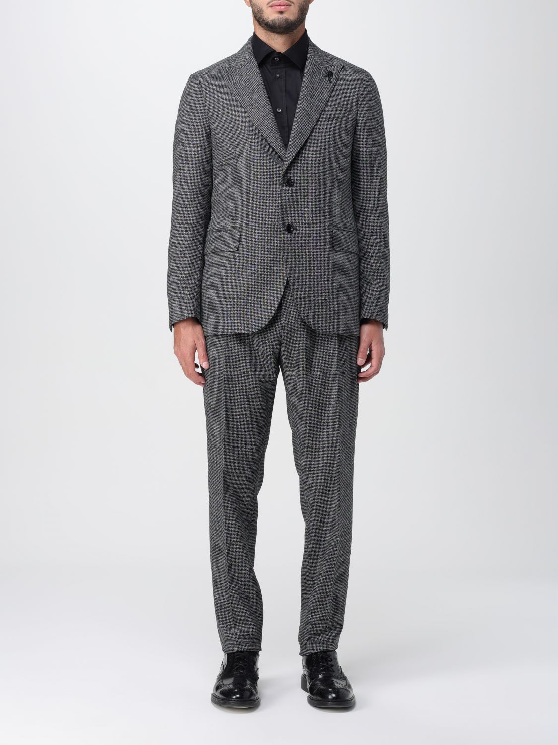 Lardini Suit LARDINI Men colour Grey