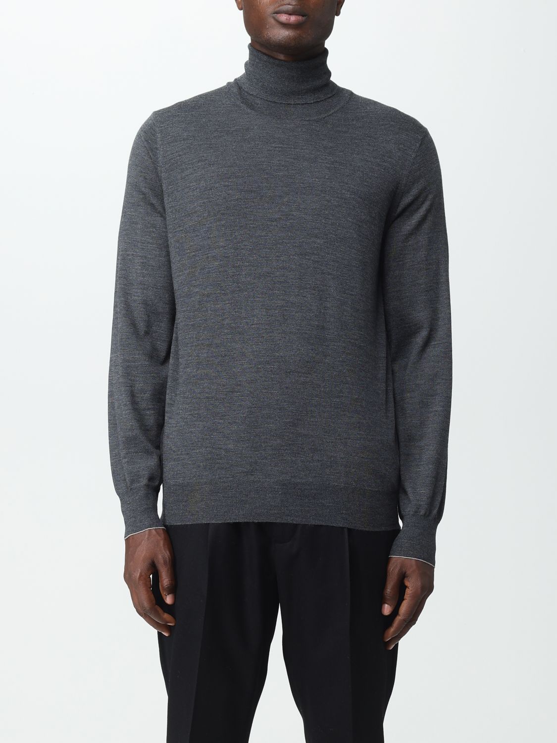 Brunello Cucinelli Jumper BRUNELLO CUCINELLI Men colour Charcoal