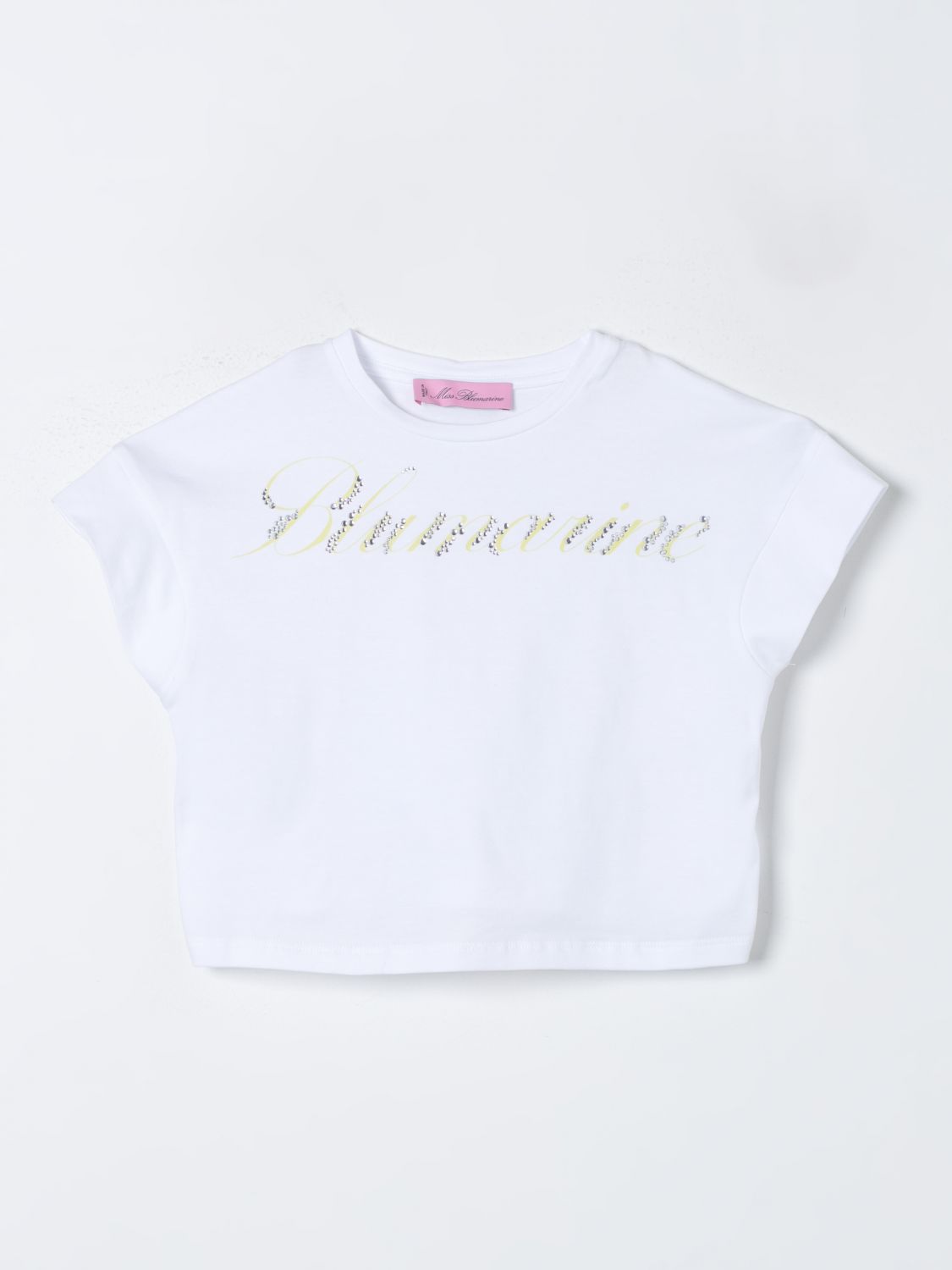 Miss Blumarine T-Shirt MISS BLUMARINE Kids colour White