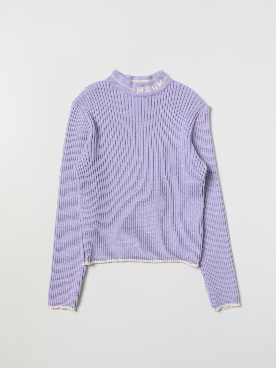 Msgm Kids Jumper MSGM KIDS Kids colour Lilac