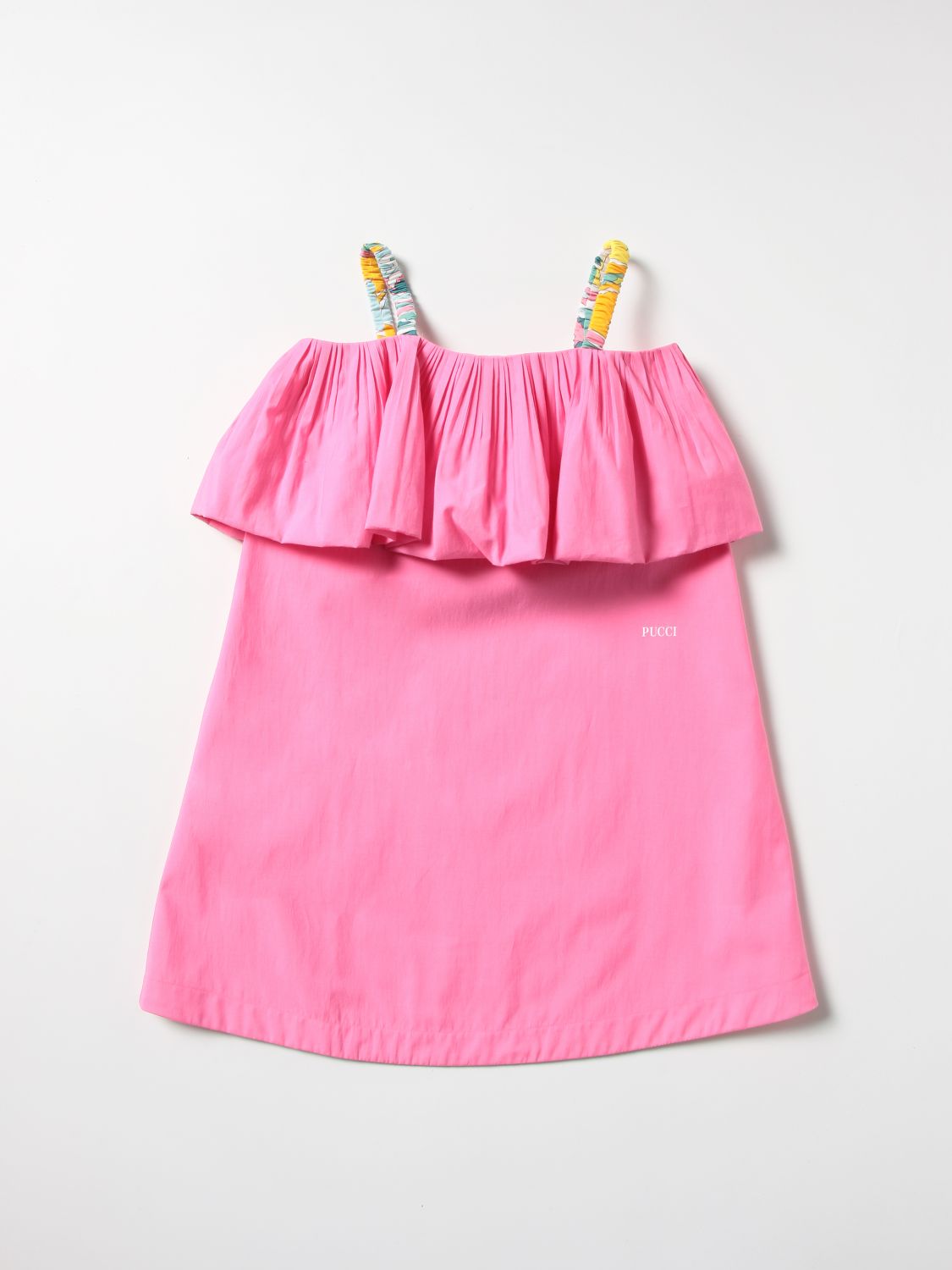 Emilio Pucci Emilio Pucci kids' cotton poplin dress